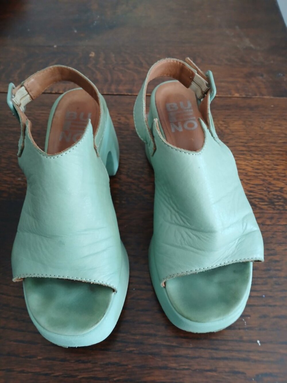 Bueno Leather Sandals